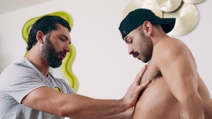 Furry Fun as Diego Rides His Topper