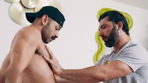 Furry Fun as Diego Rides His Topper