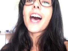 Pale amateur teen brunette Lynn Love