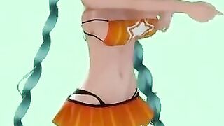 【MMD R-teen SEX DANCE】TASTY BOOTY DANCE SWEET SATISFACTION EXTREME LOVELY ASS INSANE おいしいお尻 [MMD]