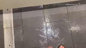 gay cruising in the gym shower with cumshots