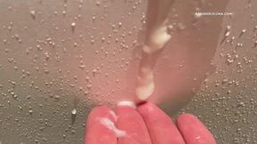 gay cruising in the gym shower with cumshots