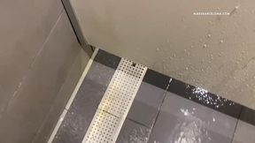 gay cruising in the gym shower with cumshots