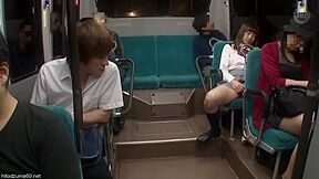 Shy Asian Chick Getting Fucked With Her Panties On