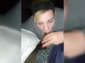 Mzdeenalee car bj and handjob. 2 cum swallows until he is dry