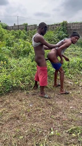 Getting Ready for Raw Gay Fuckfest with Sexyboy and Stepdaddy Outdoor Sex