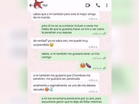 Hot Chat with My Friend's Wife with a Happy Ending