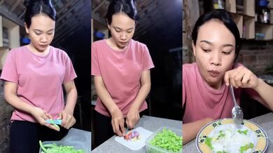 Moms Teach Sex Green Beans Choked Wet Solo
