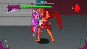 Melody Ryona Tempts Hero in H-Game Adventure for Wild Hentai Pleasure