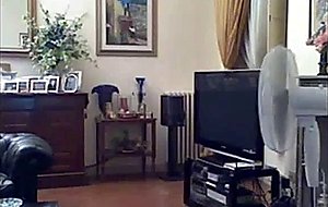 At home with sexy tranny