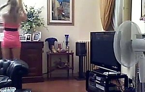 At home with sexy tranny