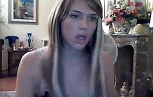 At home with sexy tranny