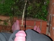 Morning piss with a Simi Hard-on!!!