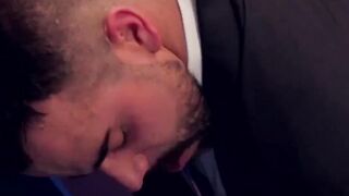 Anal Drilling In The Locker Room - Business Man Rimmed And Fucked Hard