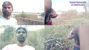 Rajesh Playboy 993 Public Outdoor Jungle Pissing Near the Lake. Golden Shower Spanking Bubble Butt Hanging Balls Hairy Cock