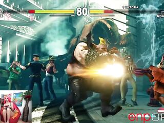 Gameplay porno Street Fighter V. Jordi ENP vs Kitty Love