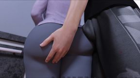 He Loves Playing With Horny Big Ass Landlady, Romantic Kissing With Hot MILF - Heart Problems 24 By Xenorav