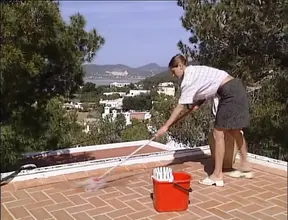 German bombshells show off biggest cock and boobs