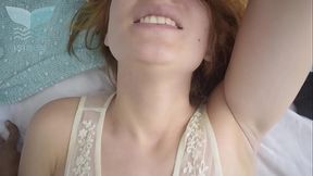 Petite redhead teen moans with pleasure as BBC Vitor pounds her pussy