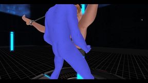 the alien pt. 2 - 3d slut rails big blue dick