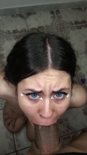 POV Essa Adora Mamar Sua Piroca Quando Chega Do Servio