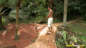 RealityKings - Horny Megan Sweetz Fuck's The Gardener
