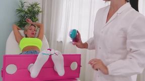 The ultimate socked feet tickle test ( 1 PART )