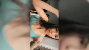 Hot MILF Lela Star teases and fingering her wet pussy
