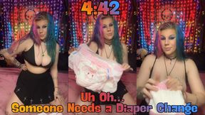 4:42:- Uh Oh… Someone Needs a Diaper Change