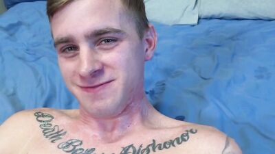 This nasty cumshot compilation shows some raw gay sex action