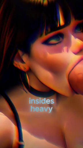 Goth Girl's Darkest Size Fantasy (ASMR Visuals)   Clip 1