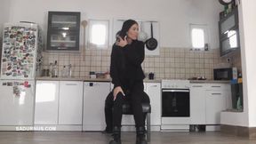 Mistress Natasa loves to sit on her slave's face! B mp4