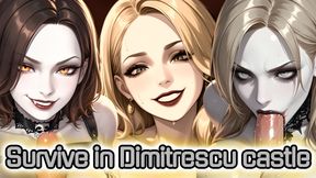 Survive Dimitrescu&#039;s rough sex female competition (Sex JOI)