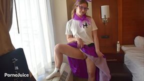 1950s black breeding in a poodle skirt starring Memel Wilde