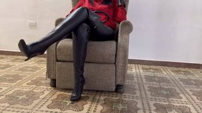 Lick my boots and feel my whip by Kalinda on Black Berlin 110