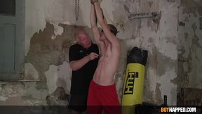 Teenage Casper Ivarsson receives flagellating from Sebastian Kane