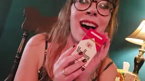 MILF puffs on a Marlboro in front of the camera