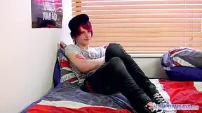 Damien Winters - Emo Twink Damien Delivers A Load