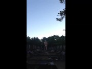 1ncandenza jerks off naked on a construction site