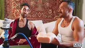 Ram Sivan In Men Fucks The Bottom Raj In Spoon, Then Pulls Out To Shoot A Load On His Face