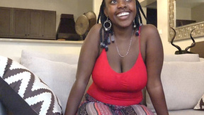 Big tits buxxom African amateur puts out on a fake casting call