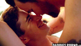 DaddiesPorno.com - Giving him the sexual attention he needed to pass his exam