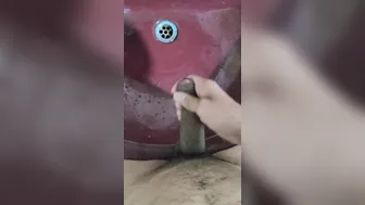 Sri Lankan Teen Jerks Big Cock and Cums in Shower