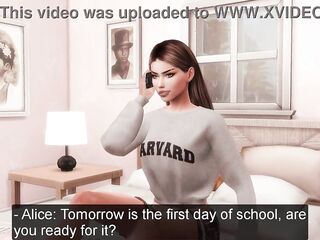 PUNISHED AN DISOBEDIENT STUDENT WITH HIS LARGE RAMROD - ANIME CG