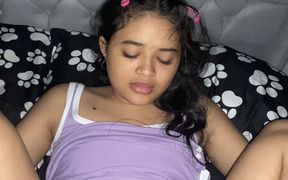 My Stepsister Realizes That I Masturbate Next to Her and I Can't Believe Her Reaction