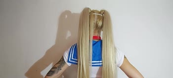 Dark Princess Ties Up Sailor Moon for an Ass-Filling Frenzy