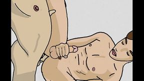 Twink takes it cartoon