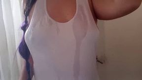 Wet T-Shirt: What Would You Do to My Big Boobs?
