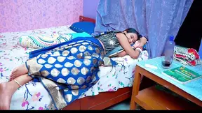 Stepmom gives pregnant stepdaughter a tight blowjob