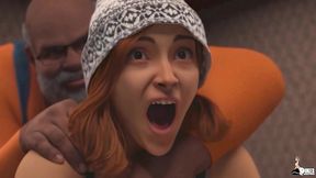 curvy wife spends her entire day before christmas taking black dick